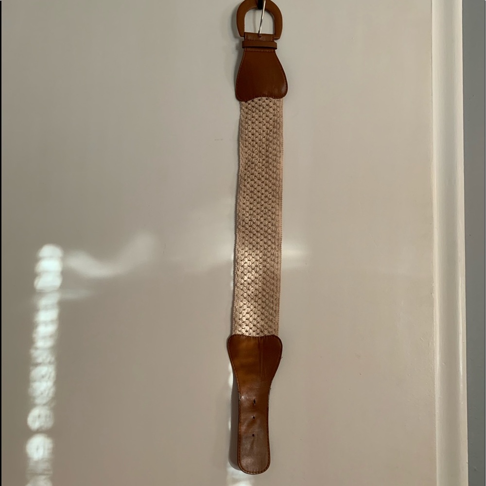 Around the stomach belt